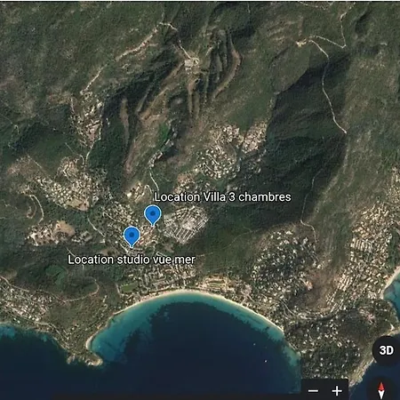 Appartement Vue Mer- Beau - Terrasse Abritee - Wi-fi - Climatisation - Parking Gratuit *