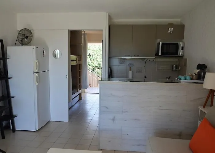 Vue Mer- Beau - Terrasse Abritee - Wi-fi - Climatisation - Parking Gratuit-classe 3 Etoiles Apartamento *