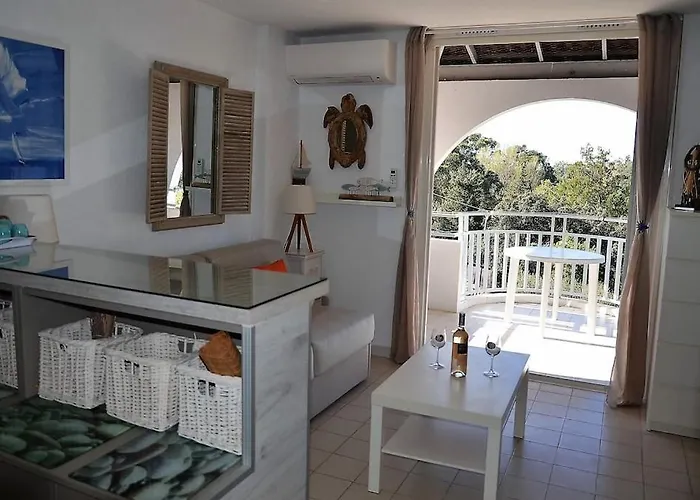 Vue Mer- Beau - Terrasse Abritee - Wi-fi - Climatisation - Parking Gratuit-classe 3 Etoiles * Le Lavandou