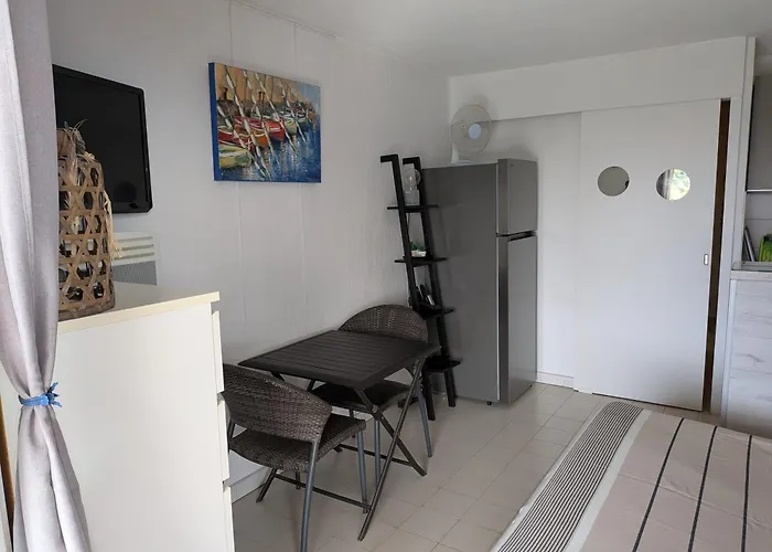 Vue Mer- Beau - Terrasse Abritee - Wi-fi - Climatisation - Parking Gratuit-classe 3 Etoiles * Le Lavandou